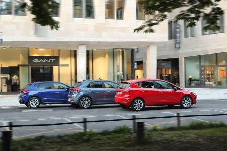 Ford Fiesta, Kia Rio, Seat Ibiza