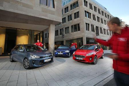 Ford Fiesta, Kia Rio, Seat Ibiza