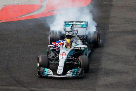 Lewis Hamilton - Mercedes - GP Mexiko 2017 - Rennen