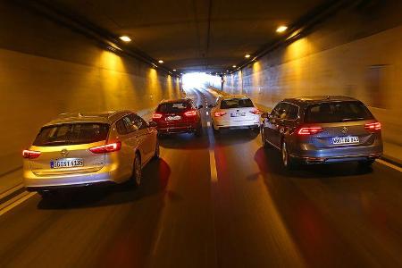 Ford Mondeo Turnier 2.0 TDCi, Opel Insignia Sports Tourer 2.0 Diesel, Skoda Superb Combi 2.0 TDI, VW Passat Variant 2.0 TDI,...
