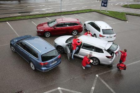 Ford Mondeo Turnier 2.0 TDCi, Opel Insignia Sports Tourer 2.0 Diesel, Skoda Superb Combi 2.0 TDI, VW Passat Variant 2.0 TDI,...