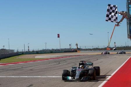 Lewis Hamilton - Mercedes - GP USA 2017 - Rennen