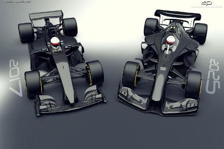 F1 Vision Concept 2025 - Motorsport - Cockpit-Kanzel - Grafikdesigner