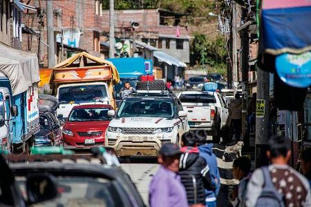 Range Rover in Peru