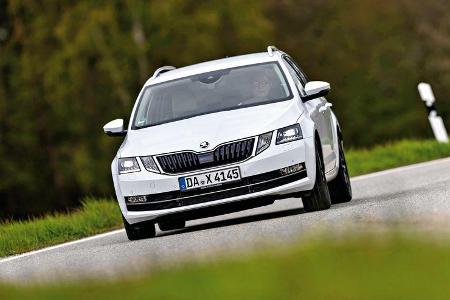Skoda Octavia Combi 2.0 TDI 4x4, Frontansicht