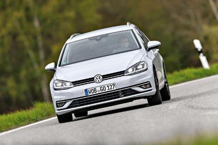 VW Golf Variant 2.0 TDI 4Motion, Frontansicht