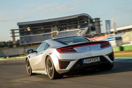 Honda NSX, Heckansicht