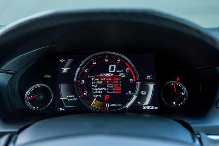 Honda NSX, Anzeigeinstrumente