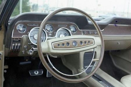 1968 Ford Mustang - Muscle Car - Lenkrad - Innenraum
