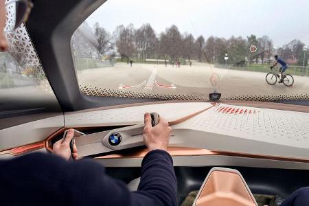 BMW Vision Next - Studie - Lenkrad - Innenraum