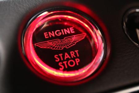 Aston Martin DB11, Startknopf