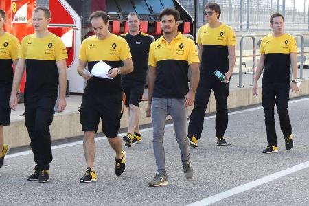 Carlos Sainz - Renault - GP USA - Austin - Formel 1 - Mittwoch - 18.10.2017