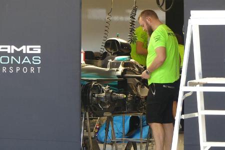 Mercedes - GP USA - Austin - Formel 1 - Mittwoch - 18.10.2017