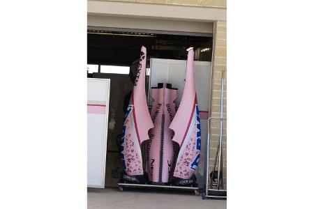 Force India - GP USA - Austin - Formel 1 - Mittwoch - 18.10.2017
