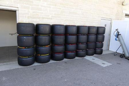 Pirelli - GP USA - Austin - Formel 1 - Mittwoch - 18.10.2017