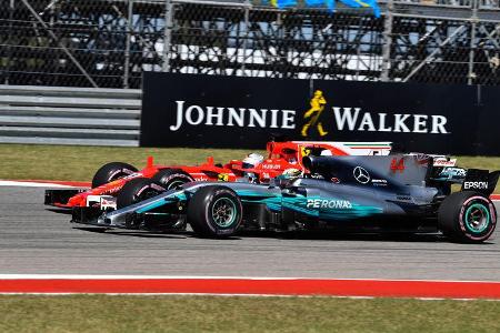 Lewis Hamilton - Sebastian Vettel - GP USA 2017 - Austin