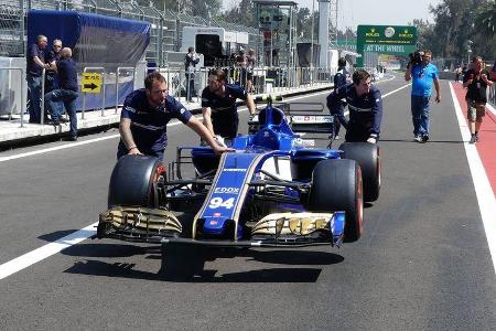 Sauber - GP Mexiko - Formel 1 - Donnerstag - 26.10.2017