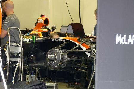 McLaren-Honda - GP Mexiko - Formel 1 - Mittwoch - 25.10.2017