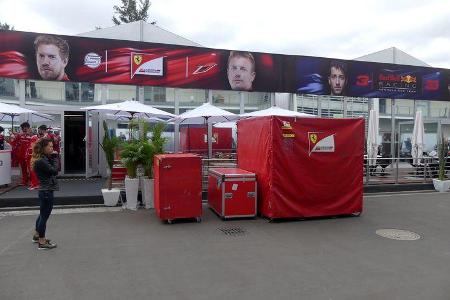 Ferrari - GP Mexiko - Formel 1 - Mittwoch - 25.10.2017