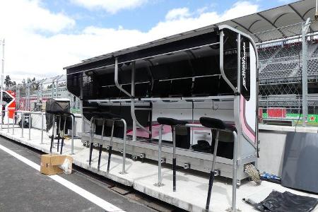Force India - GP Mexiko - Formel 1 - Mittwoch - 25.10.2017