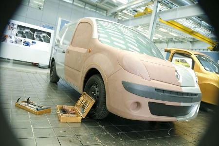 Renault Kangoo II Entwicklung