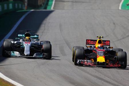 Lewis Hamilton - Max Verstappen - Formel 1 - GP Brasilien - 12. November 2017