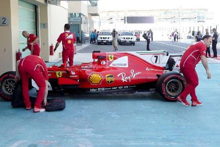 Ferrari - Formel 1 - GP Abu Dhabi - 23. November 2017