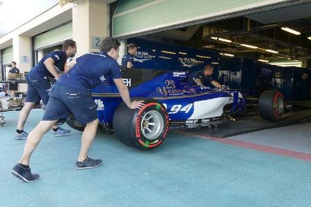 Sauber - Formel 1 - GP Abu Dhabi - 23. November 2017