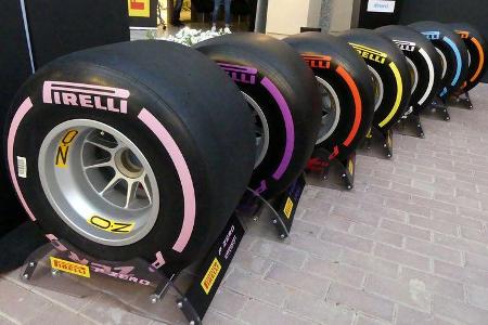 Pirelli-Reifen 2018 - GP Abu Dhabi Pirelli-Reifen 2018 - GP Abu Dhabi