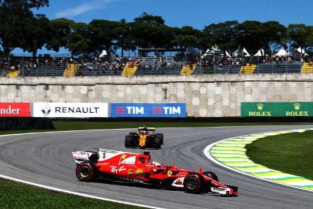 Sebastian Vettel - Ferrari - Formel 1 - GP Brasilien - 10. November 2017