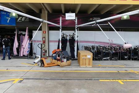 Force India - Formel 1 - GP Brasilien - 9. November 2017