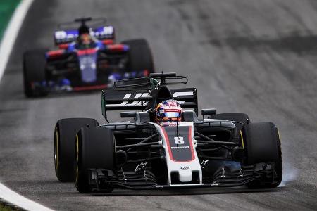 Romain Grosjean - Haas - Formel 1 - GP Brasilien - 11. November 2017
