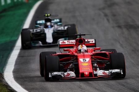 Sebastian Vettel - Ferrari - Formel 1 - GP Brasilien - 11. November 2017