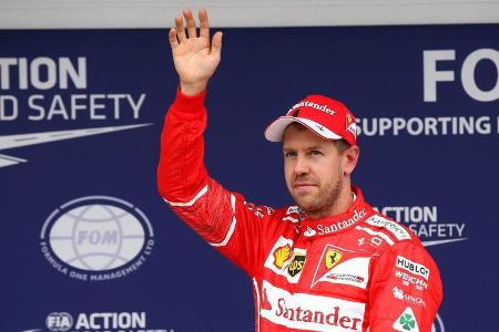 Sebastian Vettel - Ferrari - Formel 1 - GP Brasilien - 11. November 2017