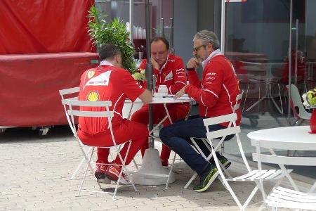 Maurizio Arrivabene - Ferrari - Formel 1 - GP Brasilien - 8. November 2017
