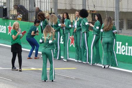Grid Girls - Formel 1 - GP Brasilien - 8. November 2017