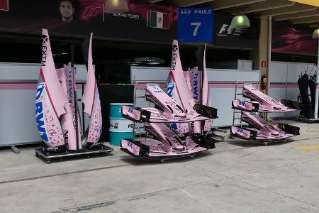 Force India - Formel 1 - GP Brasilien - 8. November 2017