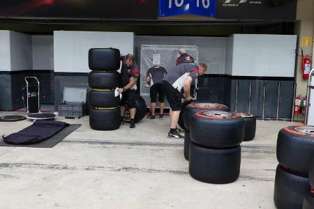 Haas - Formel 1 - GP Brasilien - 8. November 2017