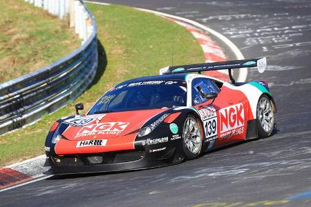 VLN - Nürburgring Nordschleife - Startnummer #139 - Ferrari 458 - NGK Spark Plug Racing Team - SP8