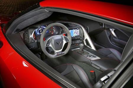 Corvette Z06 - Sportwagen - Cockpit - Test
