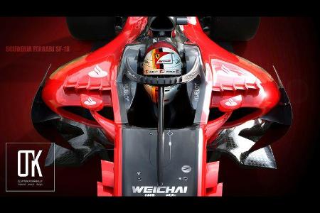 Halo-Studie - Ferrari - 2017