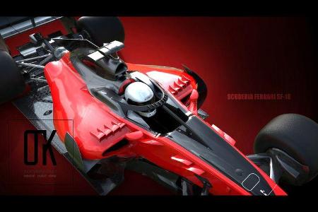 Halo-Studie - Ferrari - 2017