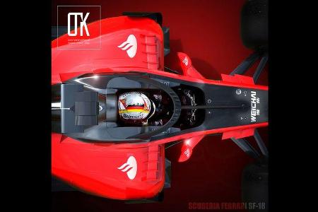Halo-Studie - Ferrari - 2017