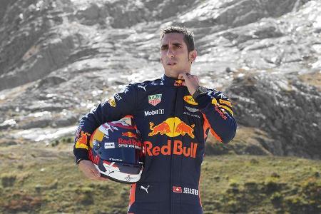 Sebastien Buemi - Red Bull - Showrun - Gotthard-Pass - RB8 - 2017