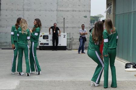 Grid Girls - Formel 1 - GP Brasilien - 8. November 2017