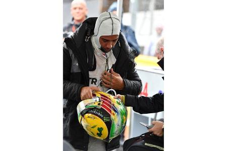 Lewis Hamilton - Mercedes - GP Brasilien 2016 - Interlagos - Rennen
