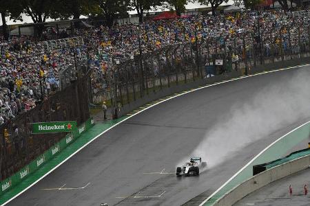Lewis Hamilton - Mercedes - GP Brasilien 2016 - Interlagos - Rennen