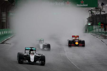 Lewis Hamilton - Mercedes - GP Brasilien 2016 - Interlagos - Rennen
