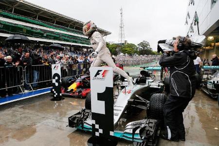 Lewis Hamilton - Mercedes - GP Brasilien 2016 - Interlagos - Rennen