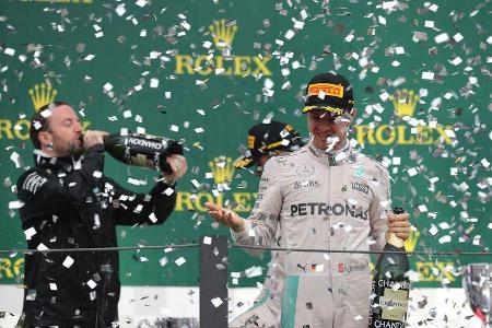 Nico Rosberg - Mercedes - GP Brasilien 2016 - Interlagos - Rennen